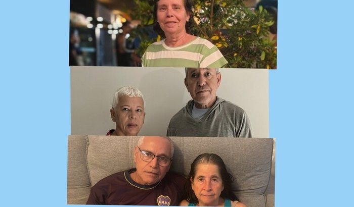 Ajuda para recomeçar - Família Torres