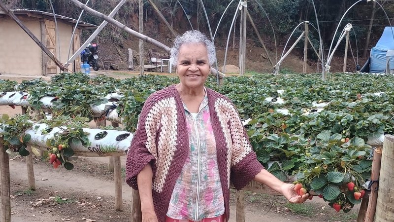 Ajudar dona Maria que perdeu tudo na enchente