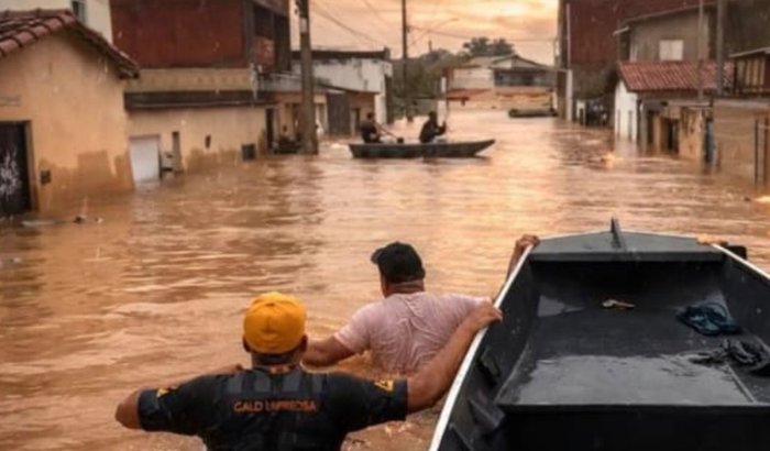 SOS - Espinosa-MG - Famílias desabrigadas pela chuva