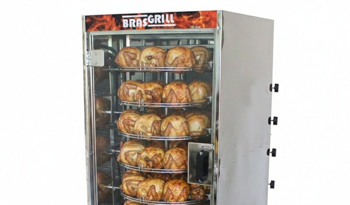 Ajuda para comprar uma máquina de assar frango