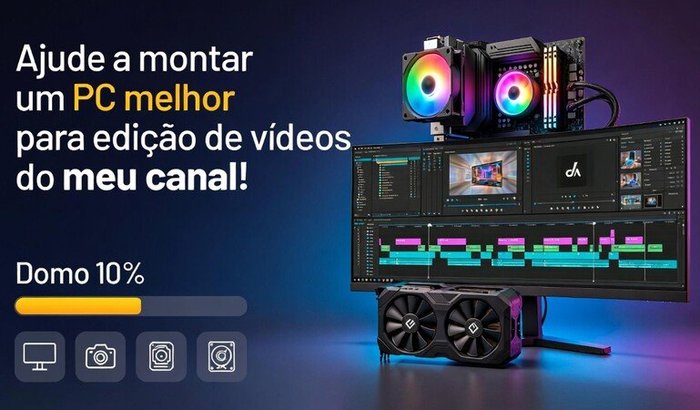 Montar um Computador para Edição de Vídeos