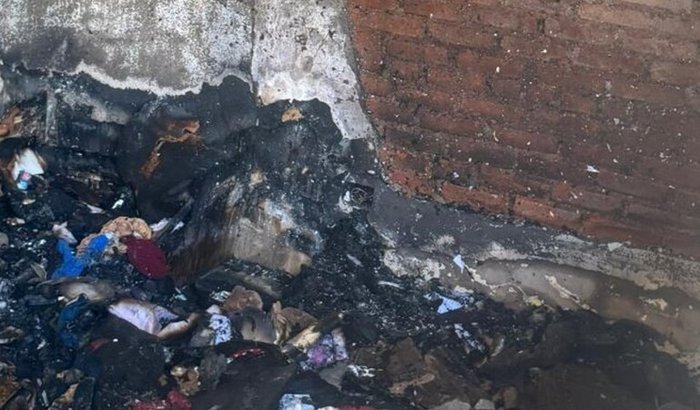 Incêndio na casa
