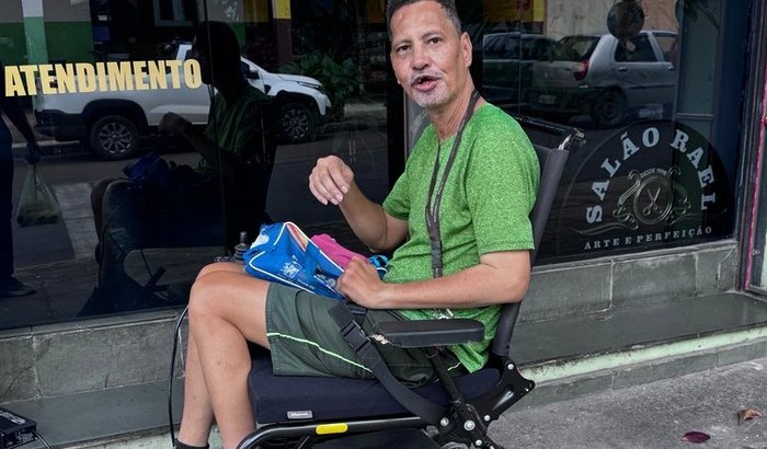 Ajude Anderson Magalhães a recuperar sua mobilidade Campanha para aquisição de cadeira motorizada e cadeira de banho.