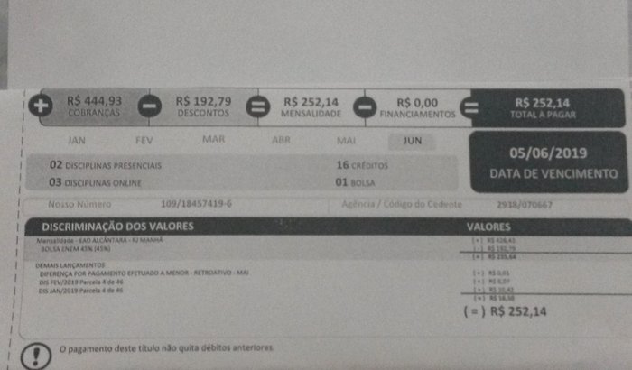 Me ajude a concluir o semestre