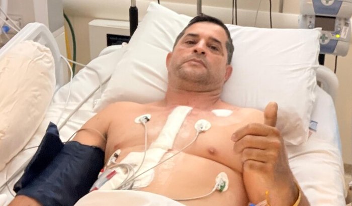 Cirurgia coração Odair