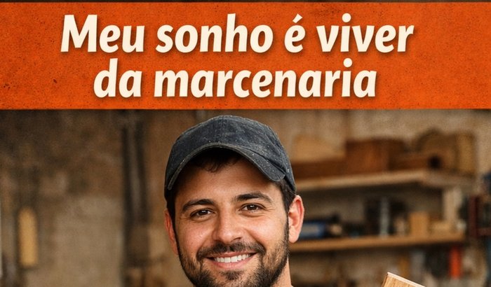 Com sua ajuda nasce minha marcenaria