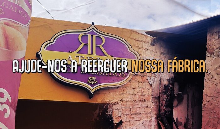 Ajude o RR Ateliê dos Salgados a Renascer das Cinzas! 🥐✨