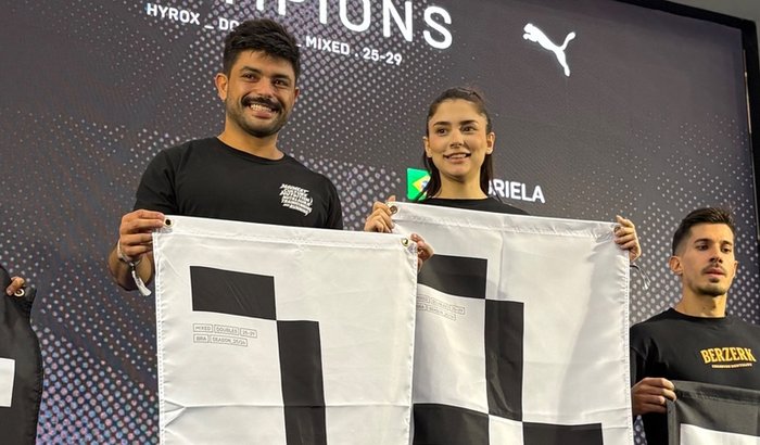 Ajude Vinicius e Laura a representar o Brasil no Mundial HYROX