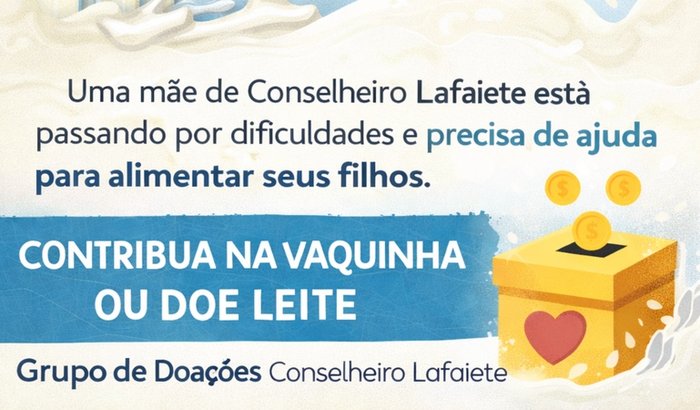 Mãe precisa de ajuda para comprar leite para os filhos