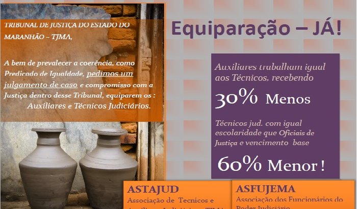 EQUIPARAÇÃO JÁ !