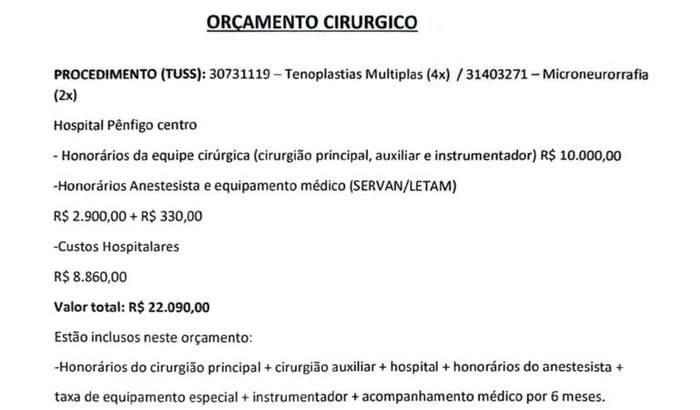 AJUDE O DIEGO RECUPERAR O MOVIMENTO DA MÃO!