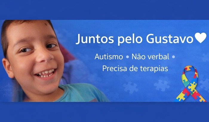 Ajude o Gustavo a fazer suas terapias do autismo