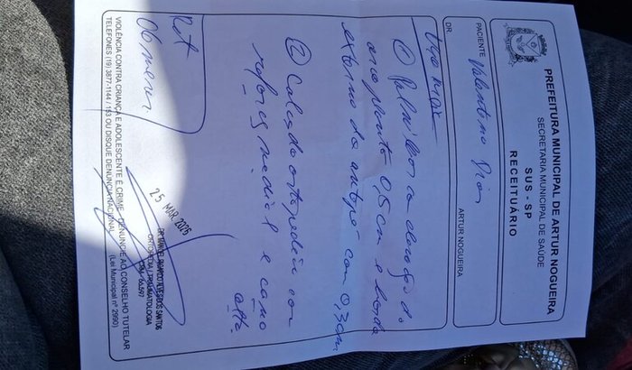 Ajude a Valentina a caminhar sem dor 💖