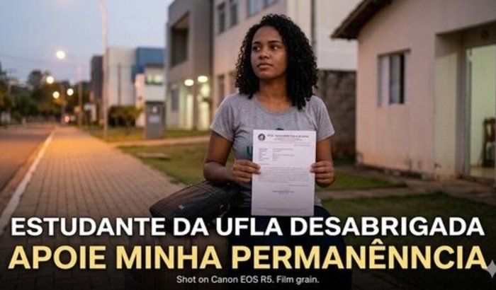 Desabrigada pela UFLA