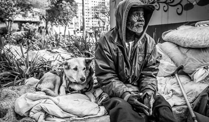 Cobertores para doação