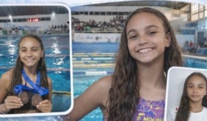 Participação no Campeonato Brasileiro Infantil de Natação