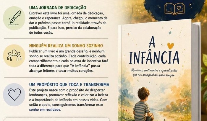 PUBLICAÇÃO DO LIVRO "A INFÂNCIA"