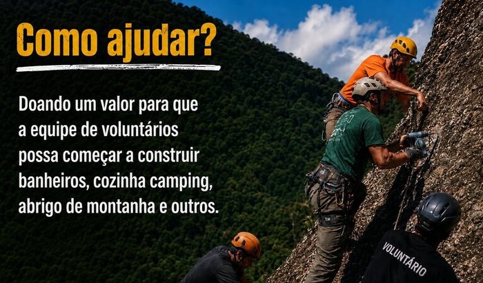 Abrigo de montanha/camping e WCs - Paredão dos Japas