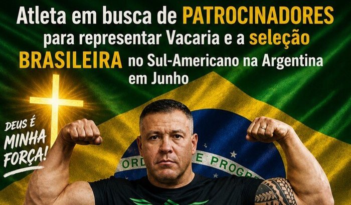 Ajuda para participar do Sul-americano de Luta de Braço