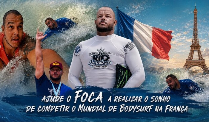 Sonho de competir o Mundial de Bodysurf na França