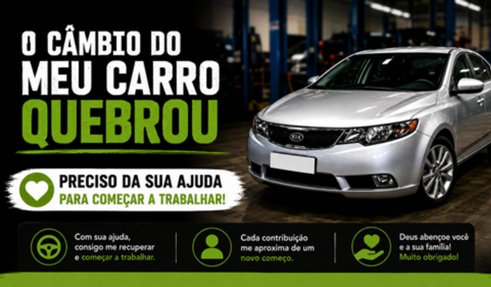 Ajuda para recuperar meu carro e voltar a luta