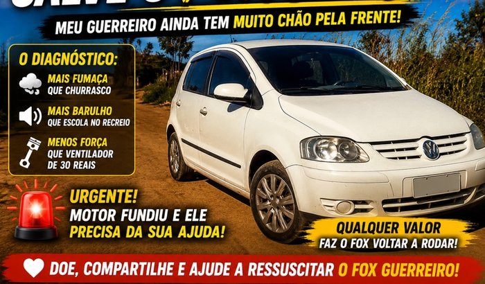 Ajude a Salvar Meu Fox 2005 🚗💔