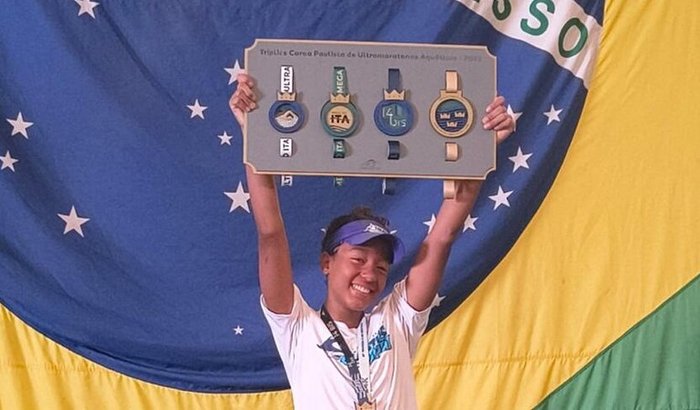 🤩🏊♀️🇧🇷💦🇺🇸Jovem SOPHIA atravessando as correntezas de NY!!! Vamos JUNTOS tornar esse sonho realidade!!!!