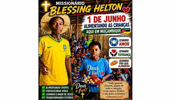 1 de Junho Almoço Dia das Crianças: Moçambique Africa🇲🇿