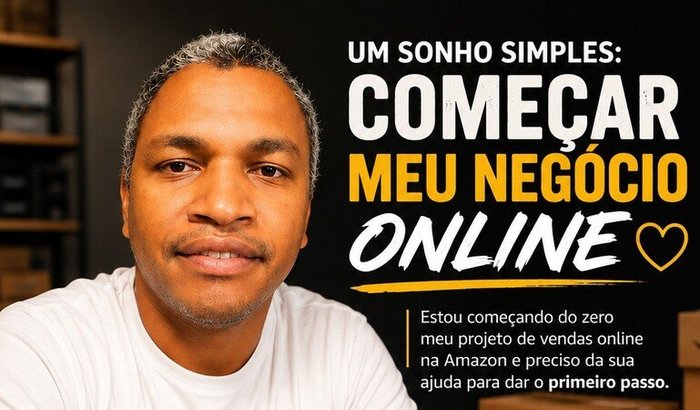 “Um sonho simples: começar meu negócio online 🙏”