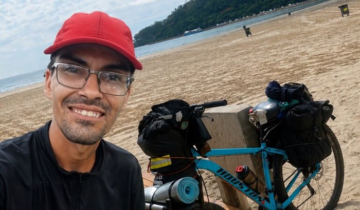 Apoio ao cicloviajante