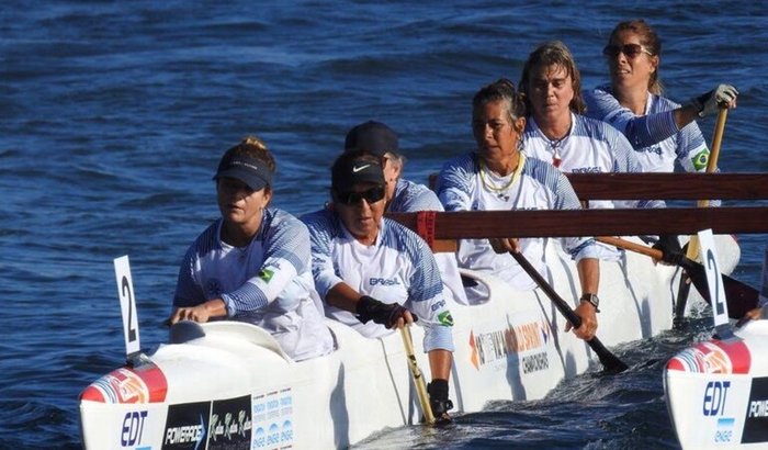 Mundial de Canoa Havaiana em Singapura
