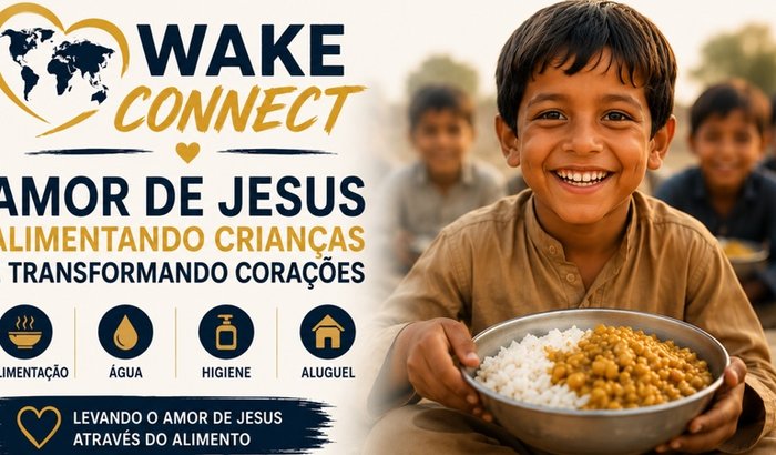 Amor de Jesus Alimentando Crianças e Transformando Corações