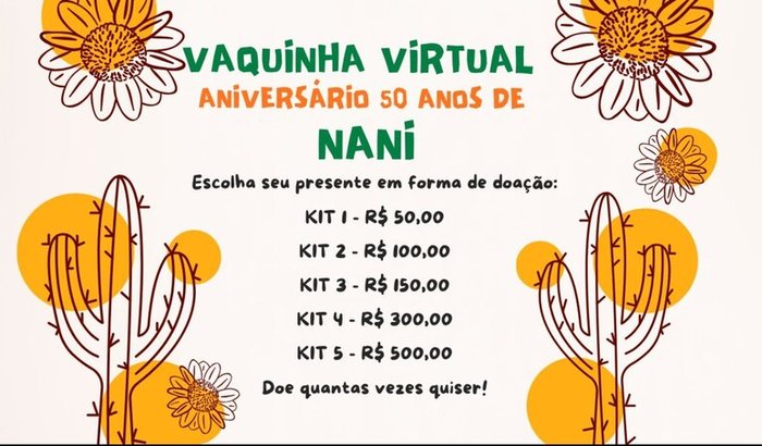 CORRENTE DO BEM DA NANI - O MELHOR PRESENTE É FAZER O BEM!