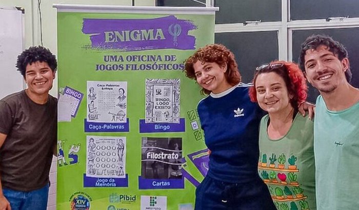 "ENIGMA: Jogos Filosóficos para o Ensino Médio" na Anpof 2026