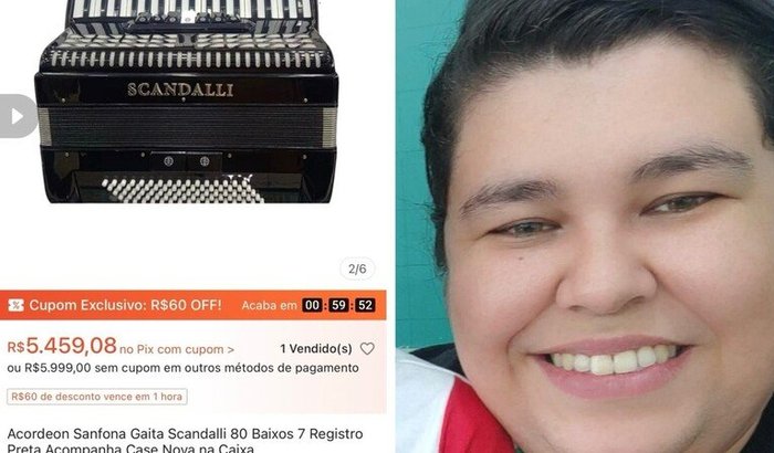 🎵 Ajude a Lukenia a realizar o sonho da sua sanfona 🎵