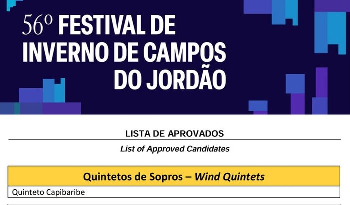 Quinteto Capibaribe vai à Campos!