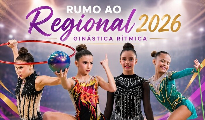 Rumo ao Regional 2026 Ginástica Rítmica