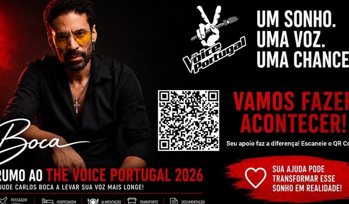 Da Bahia para Lisboa: Minha Chance no The Voice Portugal 2026