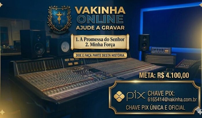 Gravação de Música " A Promessa do Senhor" e "Minha Força"