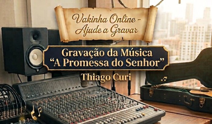 Gravação de Música " A Promessa do Senhor"