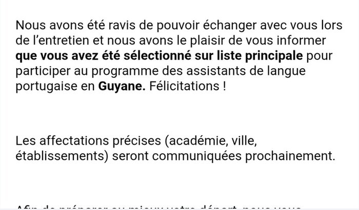 Intercâmbio Guyane - professora assistente lu