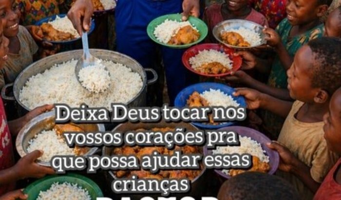 Crianças de Moçambique sem fome