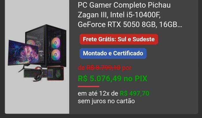 Um PC para eu mudar a realidade da minha família