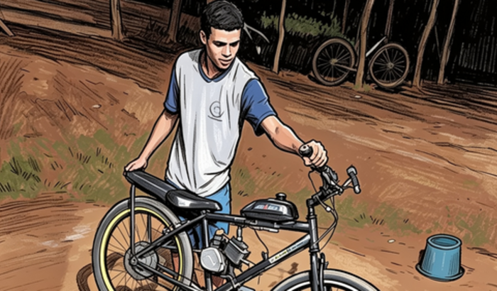 Garoto da motorizada