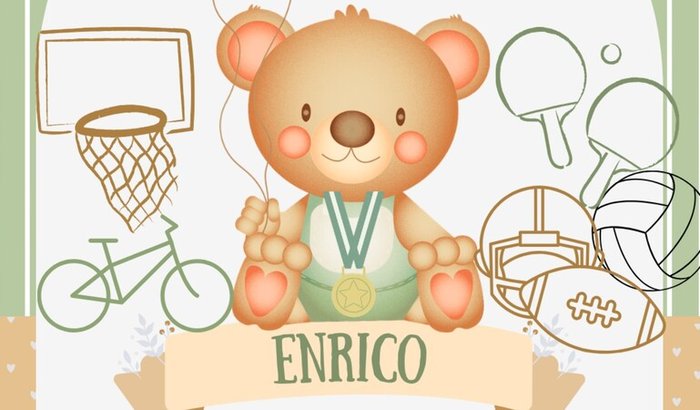 Chá de bebê do Enrico