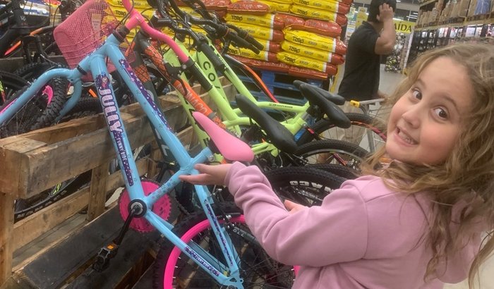 Ajudando a Lilica comprar a Bike 💕