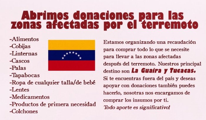 Povo venezuelano precisa de ajuda!