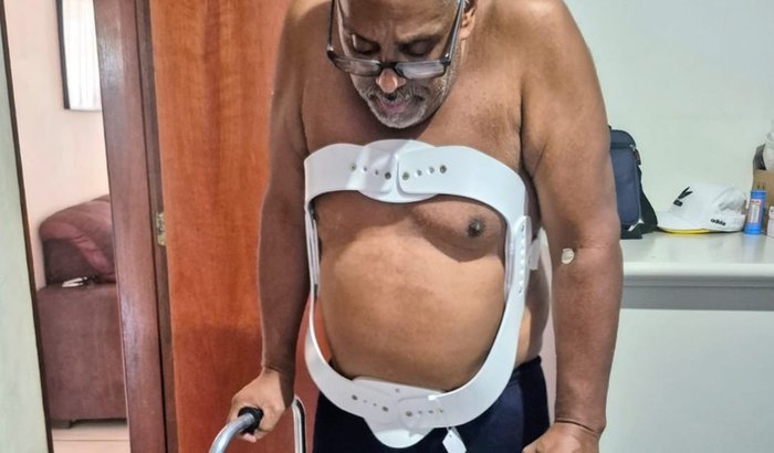 Márcio motorista tratamento de Câncer