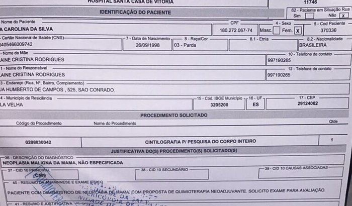 ajuda no tratamento de cancer de mama