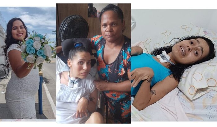 Ajuda para cuidados da Evellyn